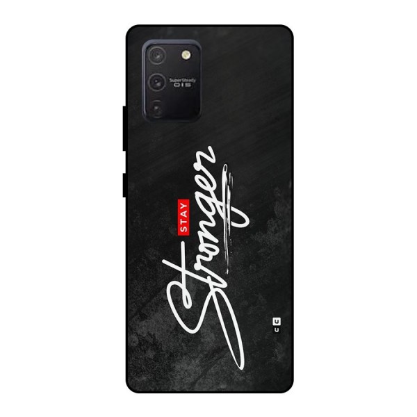 Stay Stronger Metal Back Case for Galaxy S10 Lite
