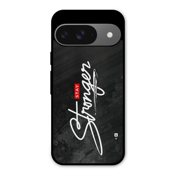 Stay Stronger Metal Back Case for Google Pixel 9