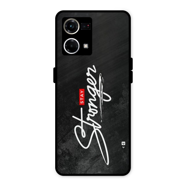 Stay Stronger Metal Back Case for Oppo F21s Pro 4G