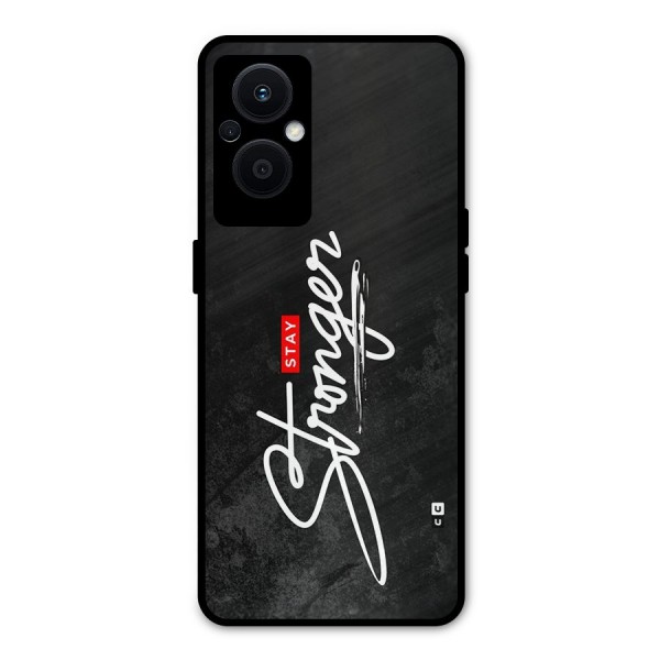 Stay Stronger Metal Back Case for Oppo F21s Pro 5G