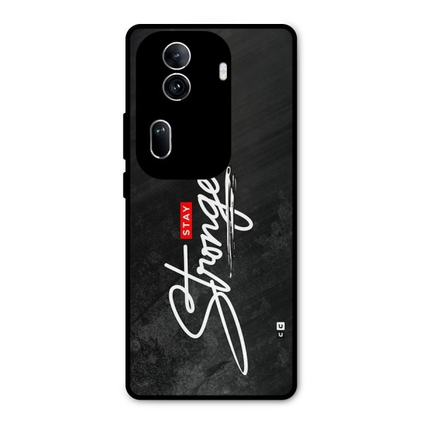 Stay Stronger Metal Back Case for Oppo Reno11 Pro 5G