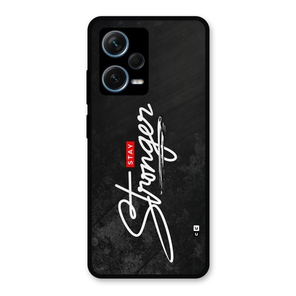 Stay Stronger Metal Back Case for Redmi Note 12 Pro Plus 5G