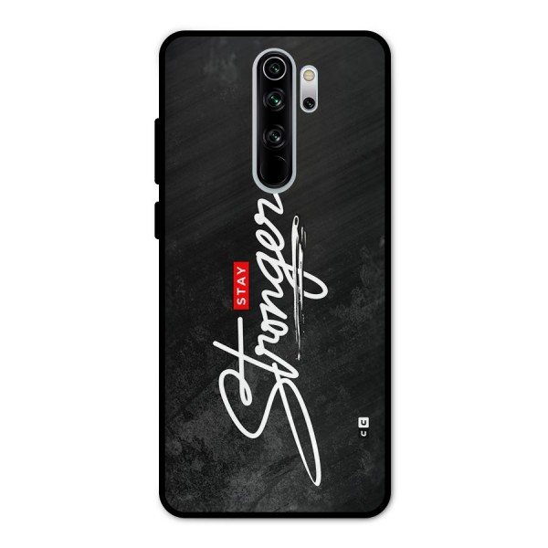 Stay Stronger Metal Back Case for Redmi Note 8 Pro