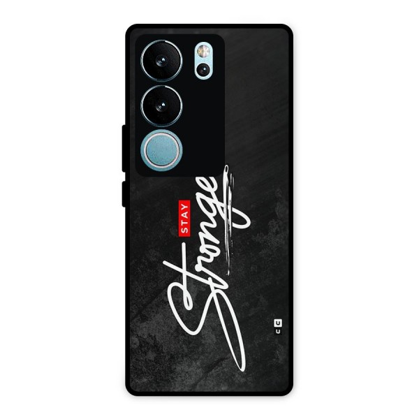 Stay Stronger Metal Back Case for Vivo V29