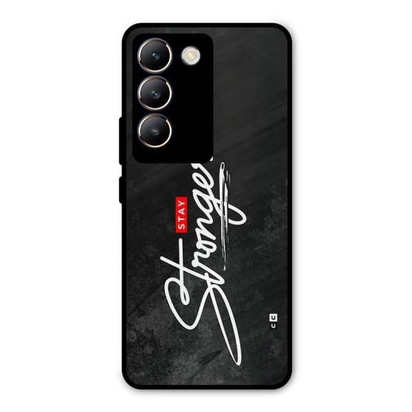 Stay Stronger Metal Back Case for Vivo Y200e