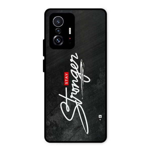 Stay Stronger Metal Back Case for Xiaomi 11T Pro
