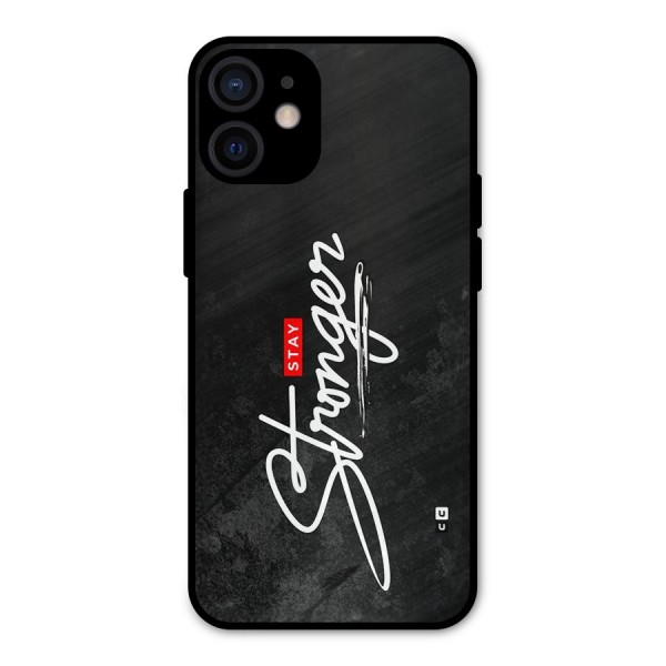 Stay Stronger Metal Back Case for iPhone 12 Mini