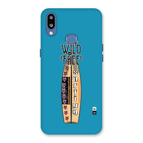 Stay Wild and Free Back Case for Galaxy M01s