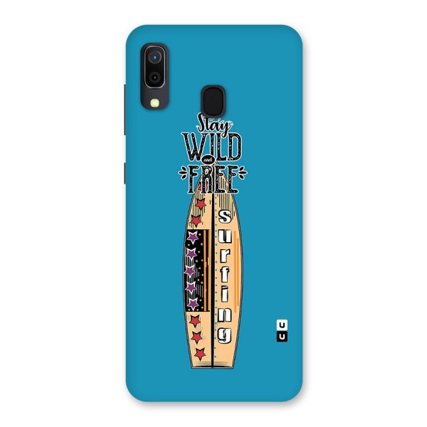 Stay Wild and Free Back Case for Galaxy M10s