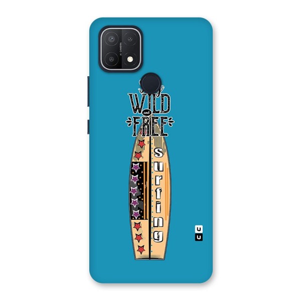 Stay Wild and Free Back Case for Oppo A15