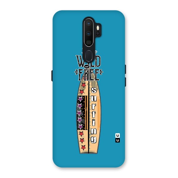 Stay Wild and Free Back Case for Oppo A5 (2020)