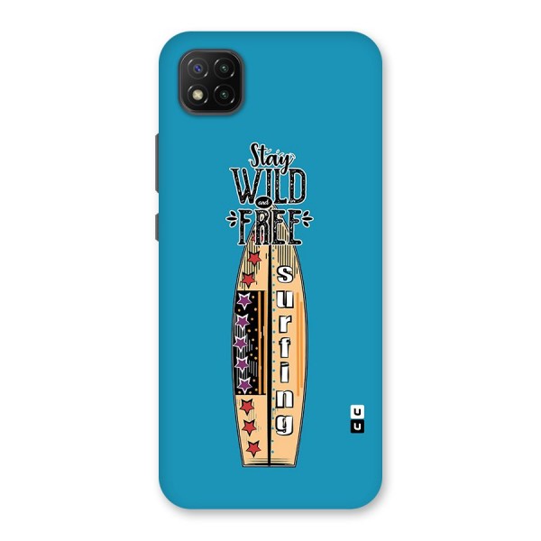 Stay Wild and Free Back Case for Poco C3
