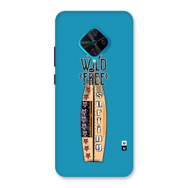 Stay Wild and Free Back Case for Vivo S1 Pro