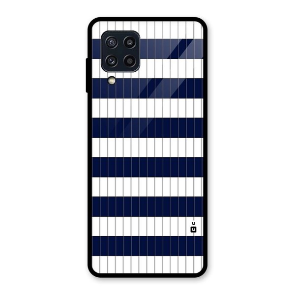 Step Stripes Glass Back Case for Galaxy M32