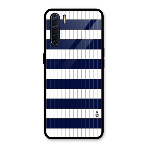 Step Stripes Glass Back Case for Oppo F15