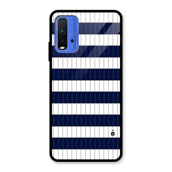 Step Stripes Glass Back Case for Redmi 9 Power