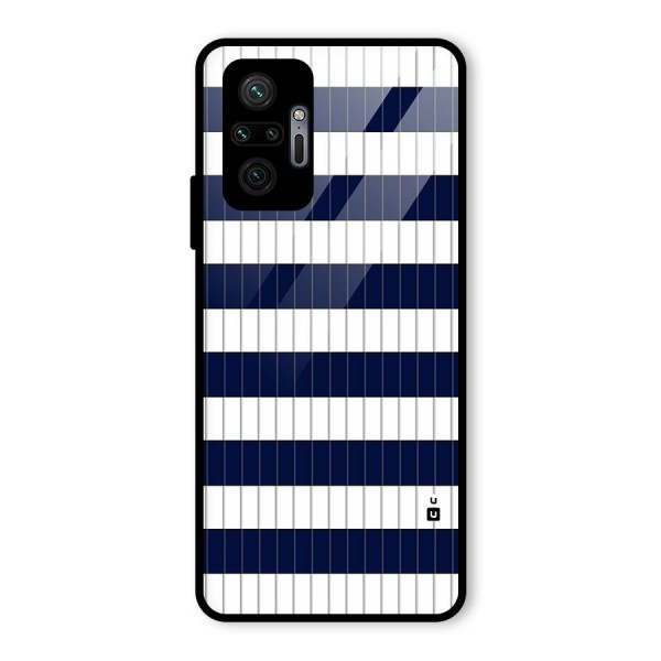 Step Stripes Glass Back Case for Redmi Note 10 Pro Max