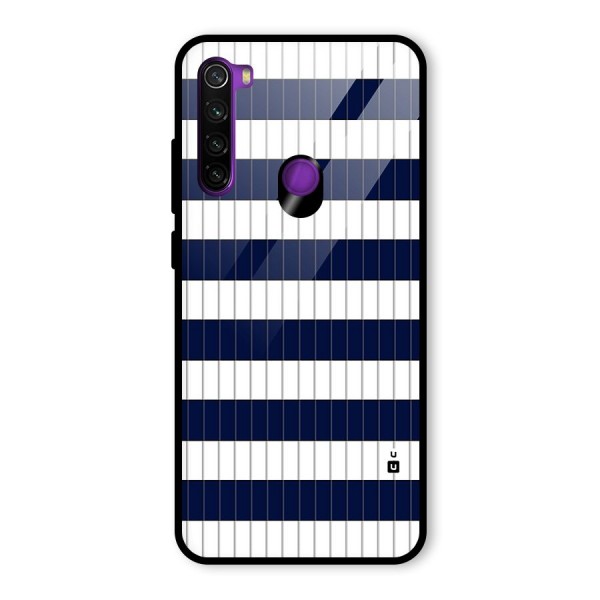 Step Stripes Glass Back Case for Redmi Note 8