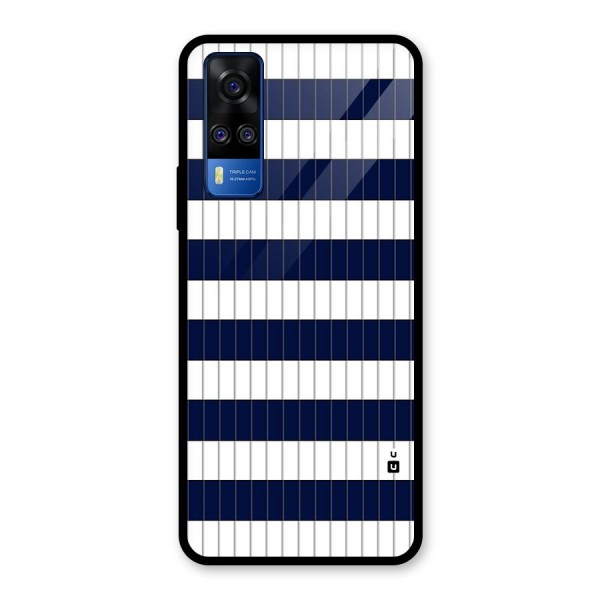 Step Stripes Glass Back Case for Vivo Y51