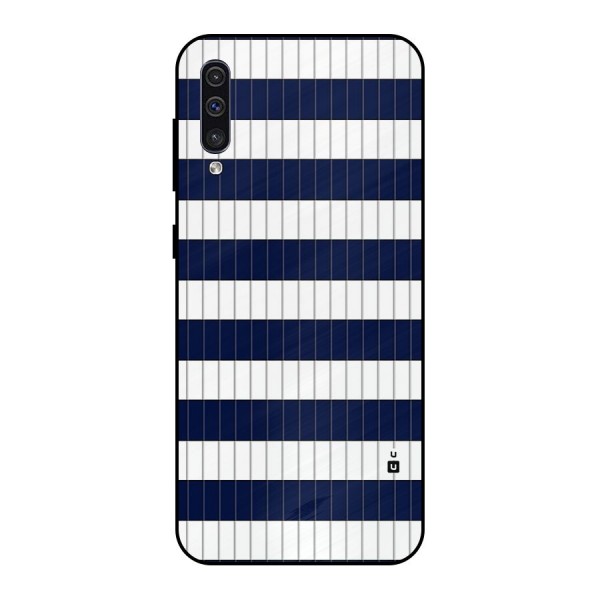 Step Stripes Metal Back Case for Galaxy A30s