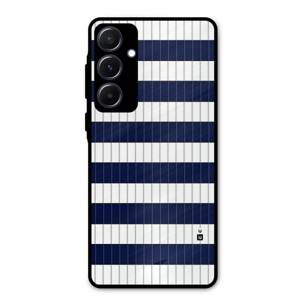 Step Stripes Metal Back Case for Galaxy A55