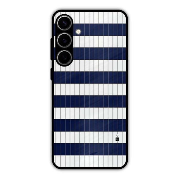 Step Stripes Metal Back Case for Galaxy S24 Plus