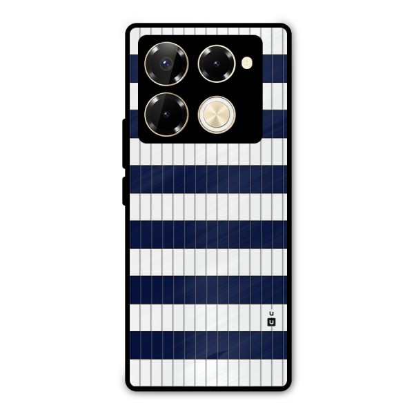 Step Stripes Metal Back Case for Infinix Note 40 Pro Plus