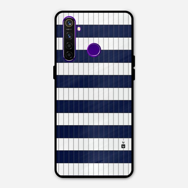 Step Stripes Metal Back Case for Realme 5 Pro