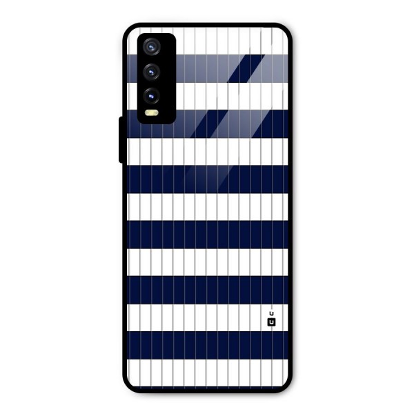 Step Stripes Metal Back Case for Vivo Y20i