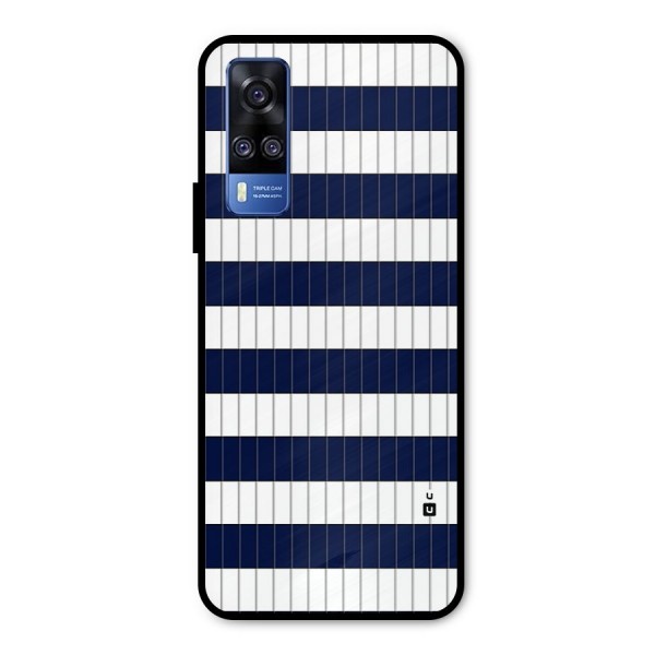 Step Stripes Metal Back Case for Vivo Y51A