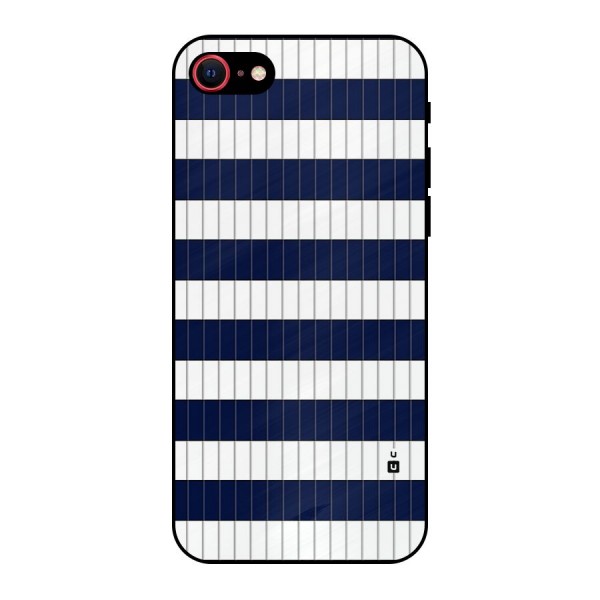 Step Stripes Metal Back Case for iPhone SE 2022