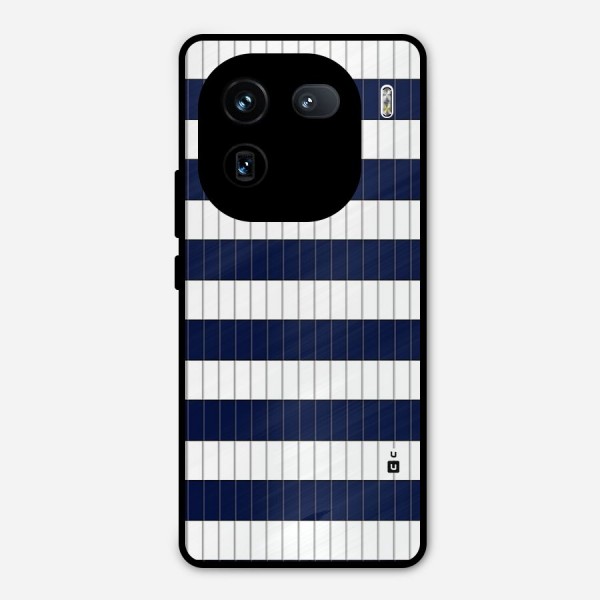 Step Stripes Metal Back Case for iQOO 12