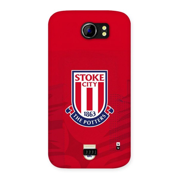 Stoke City Back Case for Canvas 2 A110
