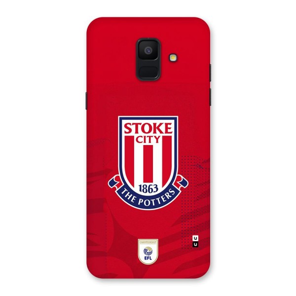 Stoke City Back Case for Galaxy A6 (2018)