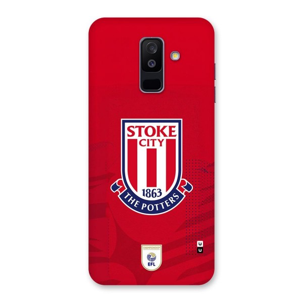 Stoke City Back Case for Galaxy A6 Plus