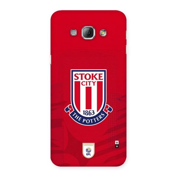 Stoke City Back Case for Galaxy A8