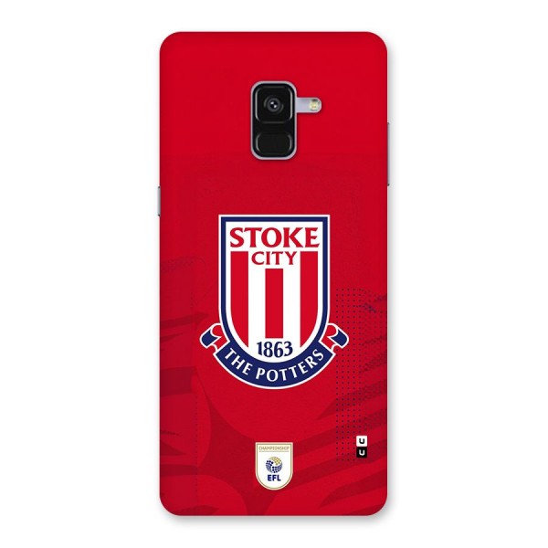 Stoke City Back Case for Galaxy A8 Plus