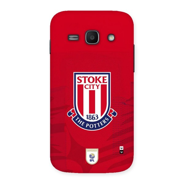 Stoke City Back Case for Galaxy Ace3