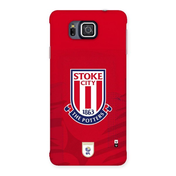 Stoke City Back Case for Galaxy Alpha