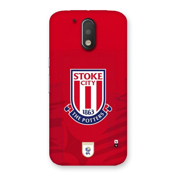 Stoke City Back Case for Moto G4 Plus