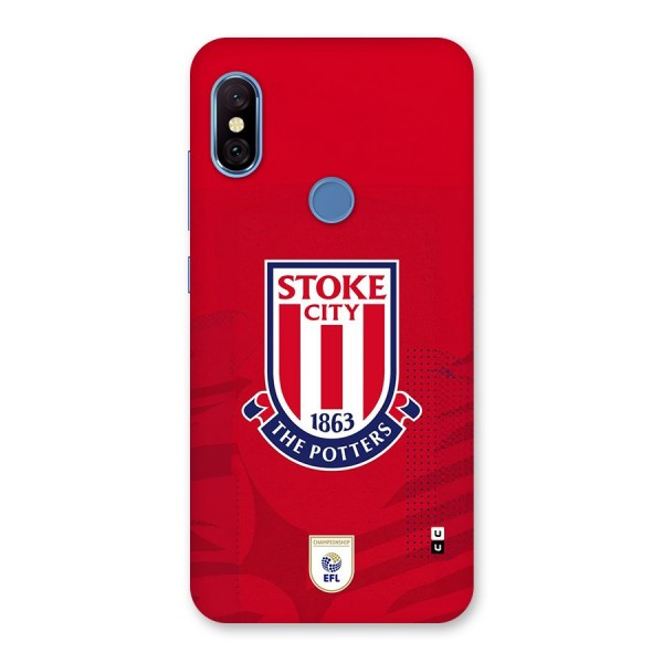 Stoke City Back Case for Redmi Note 6 Pro