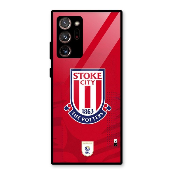 Stoke City Glass Back Case for Galaxy Note 20 Ultra 5G