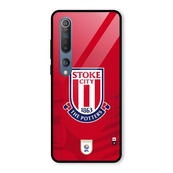 Stoke City Glass Back Case for Mi 10
