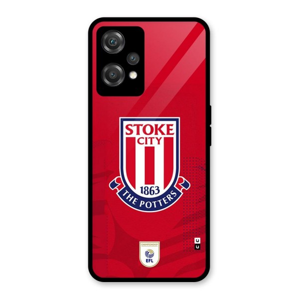 Stoke City Glass Back Case for OnePlus Nord CE 2 Lite 5G