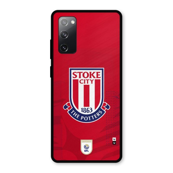 Stoke City Metal Back Case for Galaxy S20 FE 5G