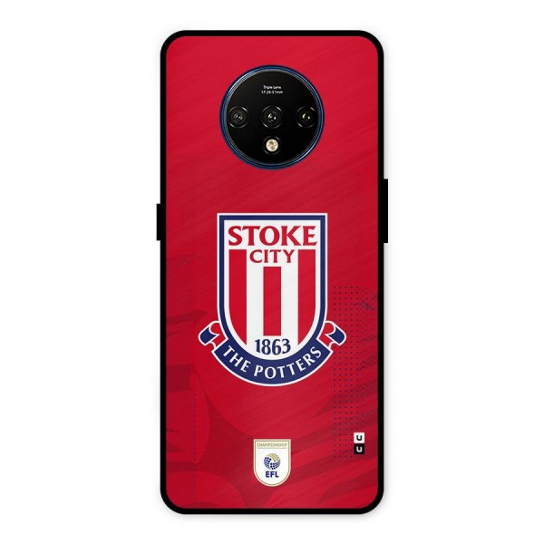 Stoke City Metal Back Case for OnePlus 7T