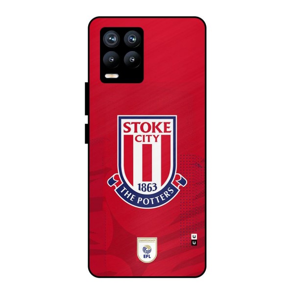 Stoke City Metal Back Case for Realme 8 Pro