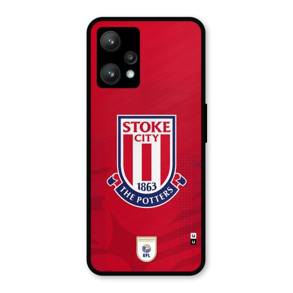 Stoke City Metal Back Case for Realme 9