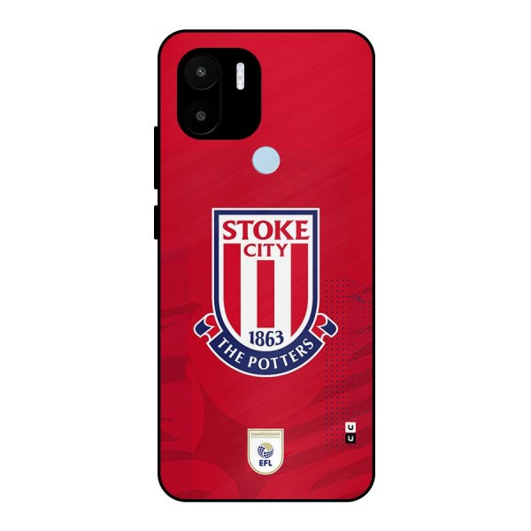 Stoke City Metal Back Case for Redmi A1 Plus