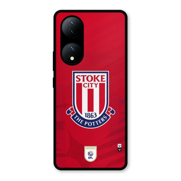 Stoke City Metal Back Case for Vivo Y100